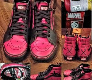 Vans Deadpool hightops